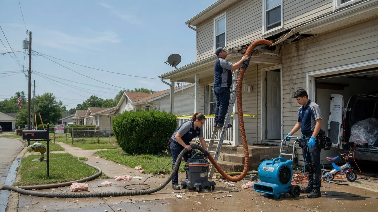 Water Damage Restoration in Saint Paris, OH near me